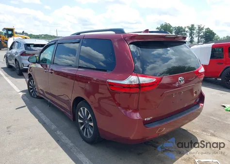 2018 Toyota Sienna Xle Premium 7 Passenger from USA, damaged, VIN 5TDDZ3DC5JS208824
